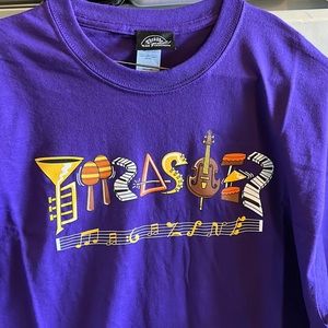 Thrasher Skateboard Magazine Musical Instrument T Shirt XL